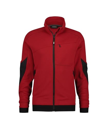 DASSY® Velox Sweatshirt - Größe L - ROT/SCHWARZ von Dassy