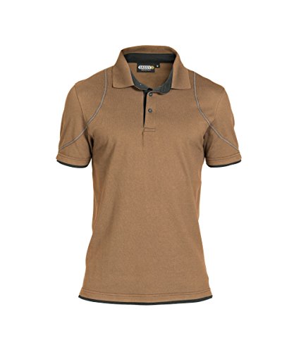 Dassy Herren 5414729101910 Polo-Shirt, Marrone/Grigio, 3XL von Dassy