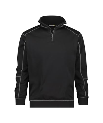 DASSY® Felix Sweatshirt - Größe 3XL - SCHWARZ von Dassy