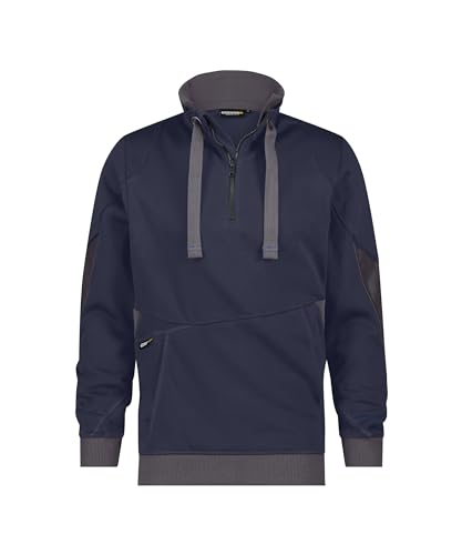 DASSY® Stellar Sweatshirt - Größe XL - NACHTBLAU/ANTHRAZITGRAU von Dassy