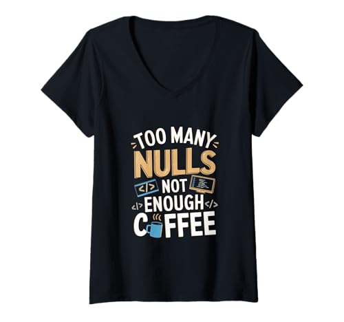Damen Data Analytics Data Engineering Funny Data Analyst Witz T-Shirt mit V-Ausschnitt Damen Data Analytics Data Engineering Funny Data Analyst Witz T-Shirt mit V-Ausschnitt von Data Analyst Designs