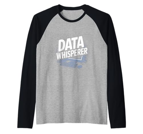 Data Whisperer Data Engineering Lustiger Datenanalyst Raglan Data Whisperer Data Engineering Lustiger Datenanalyst Raglan von Data Analyst Designs