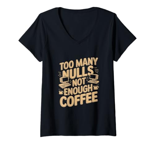 Damen Data Analytics Data Engineering Funny Data Analyst Witz T-Shirt mit V-Ausschnitt Damen Data Analytics Data Engineering Funny Data Analyst Witz T-Shirt mit V-Ausschnitt von Data Engineering Designs