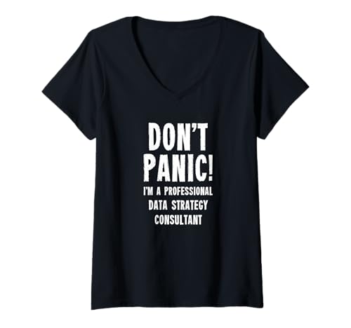 Damen Berater für Datenstrategie T-Shirt mit V-Ausschnitt Damen Berater für Datenstrategie T-Shirt mit V-Ausschnitt von Data Insights Team T-Shirts & Gifts