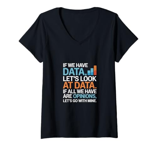 Damen Schauen wir uns Data Scientist an T-Shirt mit V-Ausschnitt Damen Schauen wir uns Data Scientist an T-Shirt mit V-Ausschnitt von Data Scientist Data Science Career