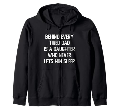 Lustiges Vatergeschenk Männer von Tochter Papa Vatertag Kapuzenjacke von Daughter Funny Sarcastic Fathers Day Gifts For Dad
