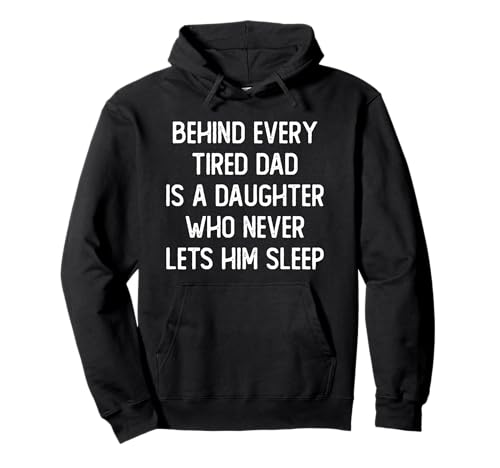 Lustiges Vatergeschenk Männer von Tochter Papa Vatertag Pullover Hoodie von Daughter Funny Sarcastic Fathers Day Gifts For Dad