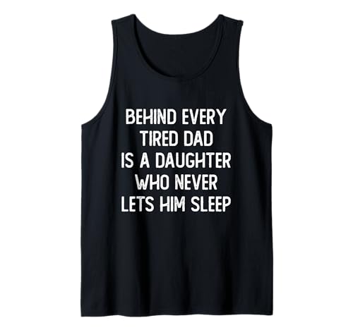 Lustiges Vatergeschenk Männer von Tochter Papa Vatertag Tank Top von Daughter Funny Sarcastic Fathers Day Gifts For Dad