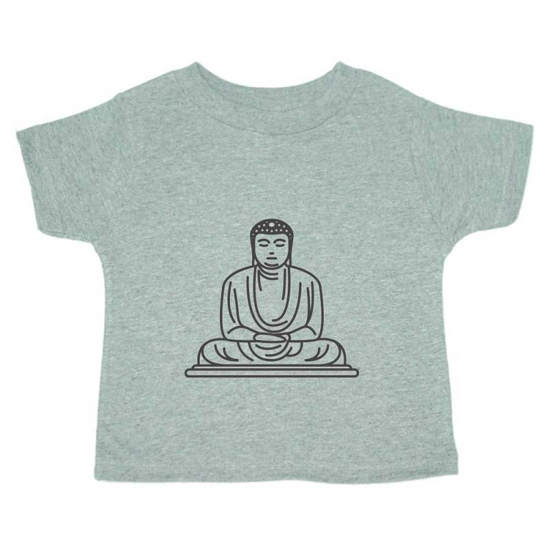 Großen Buddha Toddler T-Shirt von DaughterAndDinosaur