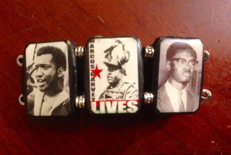 Big Perlen Black Power Armband 2 von DaughterOfTheFates
