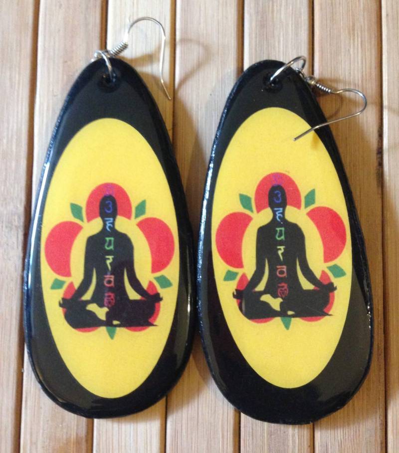 Chakra Meditation Ohrringe von DaughterOfTheFates