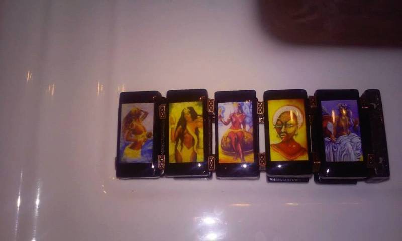 Oshun | Osun | 2 Seiten Desselben Armbands Abgebildet von DaughterOfTheFates