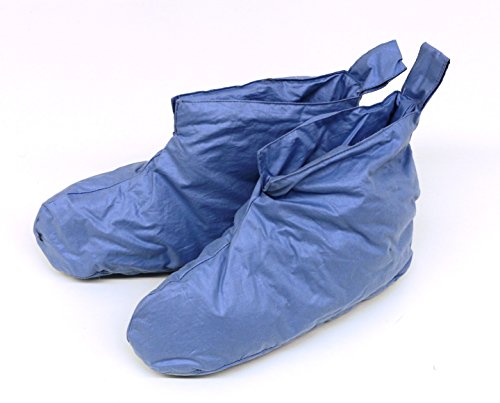 Daunenschuhe Betten Hofmann Kuschelwarme Bettschuhe Hausschuhe blau Gr. 1 von Daunenschuhe