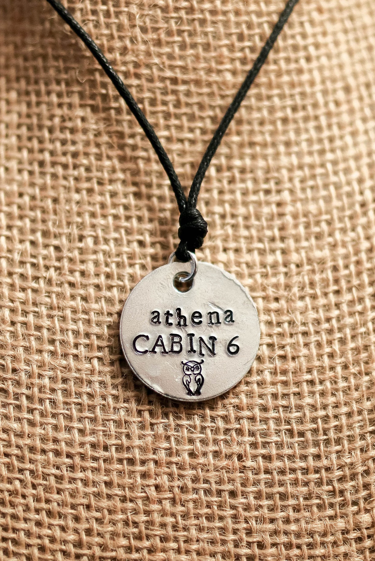 Percy Jackson Inspirierte "Athena Cabin 6" Halskette Percy Jackson Inspirierte "Athena Cabin 6" Halskette von DauntlessTrader