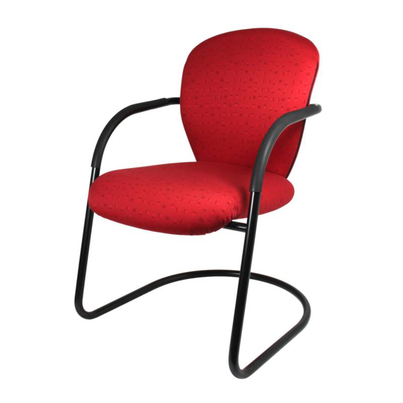 Dauphin Besucherstuhl freischwinger Sitz Rot Dauphin Besucherstuhl freischwinger Sitz Rot von Dauphin