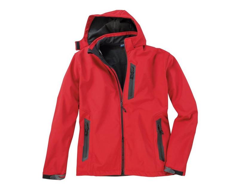 Dave's Softshelljacke Dave's Softshelljacke rot Übergröße von Dave's