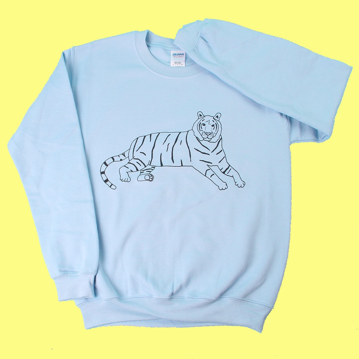 Lässiges Tiger Sweatshirt von DavesClubHouse