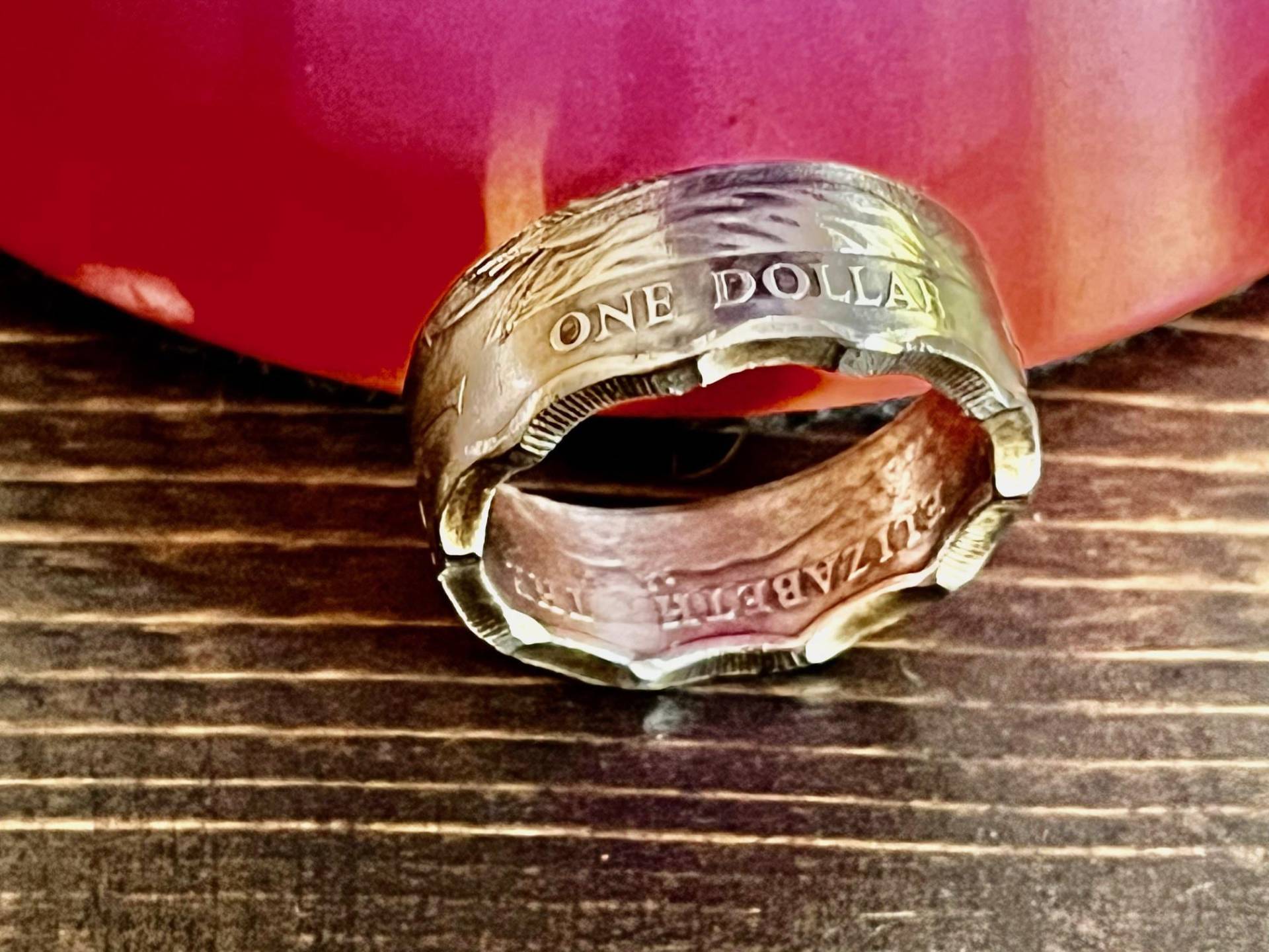 Östliche Karibik Ring Ein Dollar Münze Handgemachter Persönlicher Schmuck Geschenk Für Freund Ihn Welt Münzsammler Östliche Karibik Ring Ein Dollar Münze Handgemachter Persönlicher Schmuck Geschenk Für Freund Ihn Welt Münzsammler von DavesCoinRings