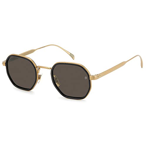 DAVID BECKHAM Herren DB 1097/S Sonnenbrille, Matte Gold Black, 49 von David Beckham