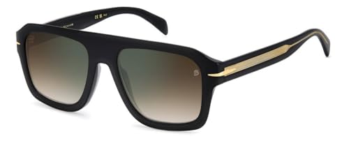 DAVID BECKHAM Unisex DB 7127/S Sonnenbrille, Schwarz-Gold, 54 von David Beckham