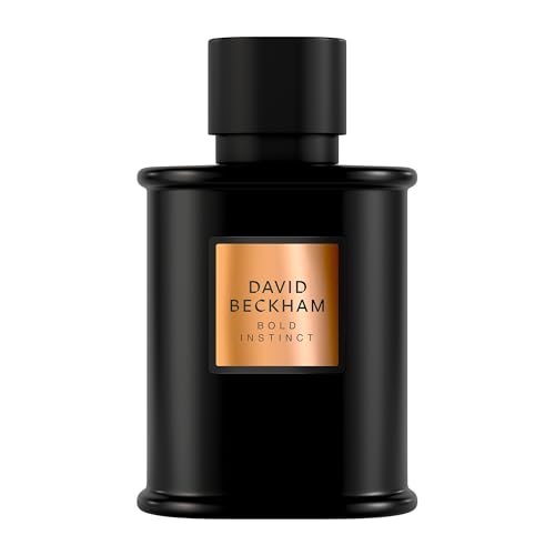 David Beckham Bold Instinct Eau de Parfum für Herren, holziger aromatischer Duft, anspruchsvoller Duft, außergewöhnliche mattschwarze Flasche, 75 ml von David Beckham