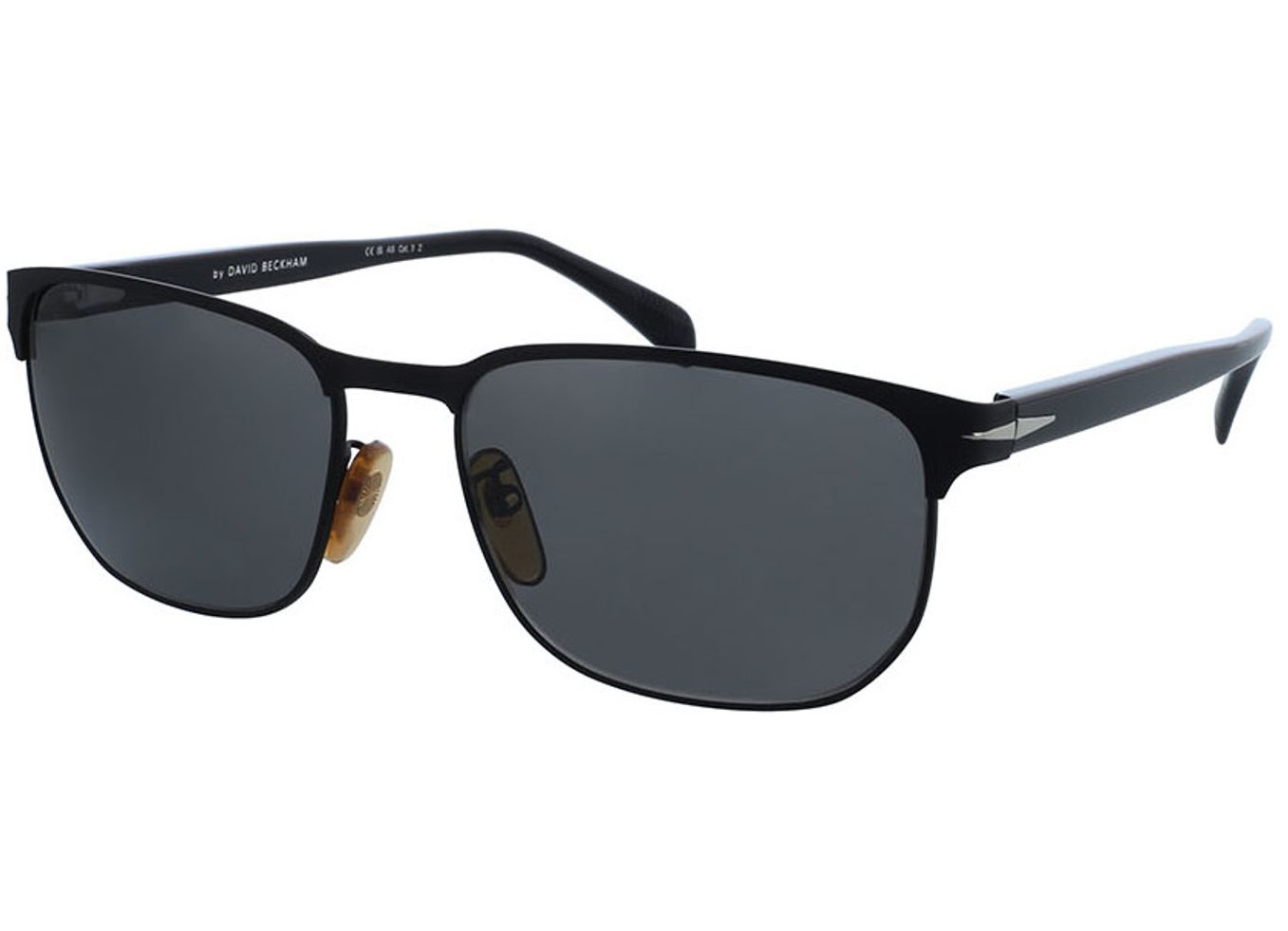 David Beckham DB 1131/S 124 59-18 Sonnenbrille mit Sehstärke erhältlich, Herren, Vollrand, Rechteckig von David Beckham