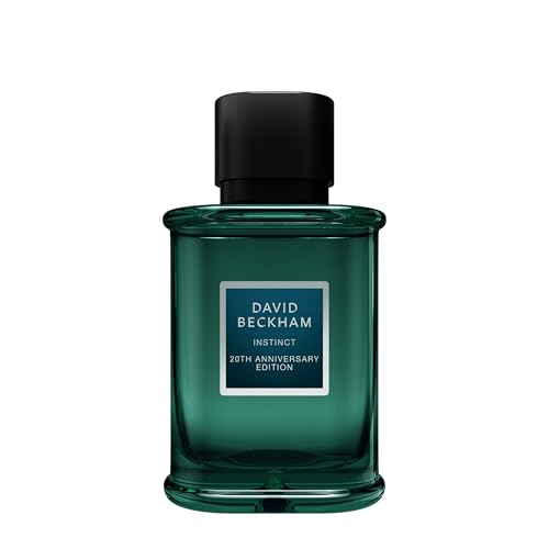David Beckham Instinct Eau de Parfum für Männer, 20th-Anniversary Edition mit Bergamotte, Apfel-Akkord und Cashmeran, 75 ml von David Beckham