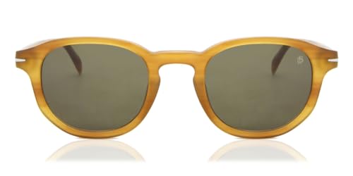 David Beckham Unisex Db 1007/s Sunglasses, B4L/QT Yellow Horn, 49 von David Beckham