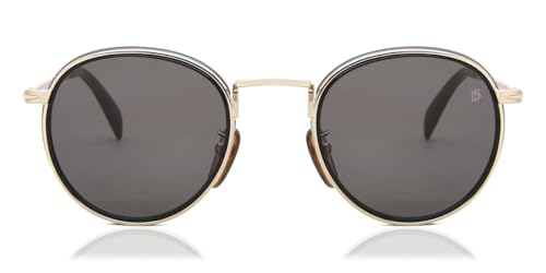 David Beckham Unisex Db 1033/s Sunglasses, 2M2/IR Black Gold, 49 von David Beckham