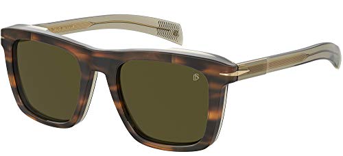 David Beckham Unisex Db 7000/s Sunglasses, EX4/QT Brown Horn, 53 von David Beckham