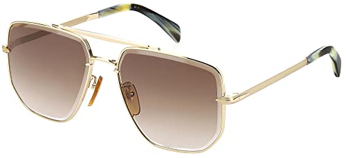 David Beckham Unisex Db 7001/s Sunglasses, J5G/HA Gold, 60 von David Beckham