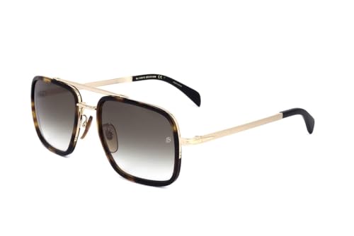David Beckham Unisex Db 7002/s Sunglasses, 06J/9K Gold Havana, 54 von David Beckham