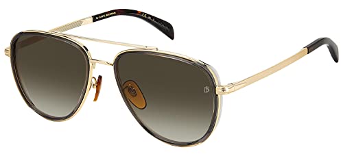 David Beckham Unisex Db 7068/g/s Sunglasses, 2F7/HA Gold Grey, 58 von David Beckham