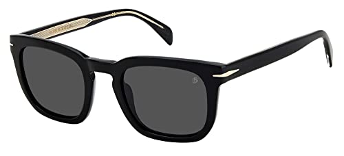 David Beckham Unisex Db 7076/s Sunglasses, 807/IR Black, 50 von David Beckham