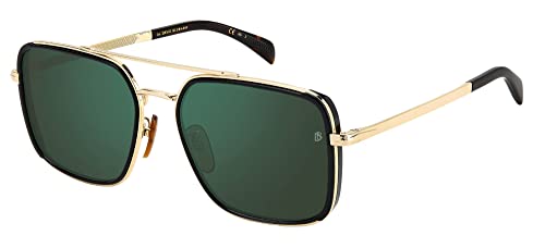 David Beckham Unisex Db 7083/g/s Sunglasses, 2M2/MT Black Gold, One Size von David Beckham