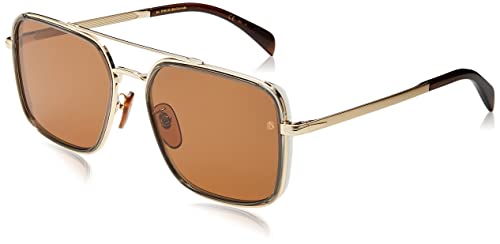 David Beckham Unisex Db 7083/g/s Sunglasses, FT3/70 Grey Gold, 59 von David Beckham