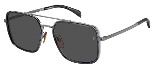 David Beckham Unisex Db 7083/g/s Sunglasses, Ruthenium Dark Grey, 59 von David Beckham