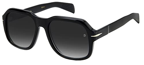 David Beckham Unisex Db 7090/s Sunglasses, 807/9O Black, 55 von David Beckham