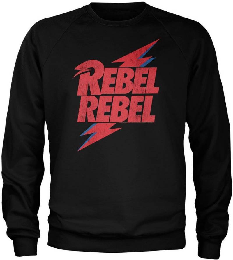 David Bowie Rundhalspullover Rebel Rebel Girly Sweatshirt von David Bowie