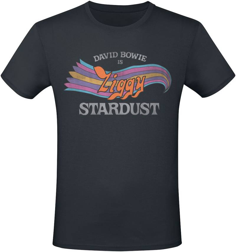 David Bowie T-Shirt - Ziggy Stardust - S bis 3XL - für Männer - Größe S - schwarz  - Lizenziertes Merchandise! von David Bowie