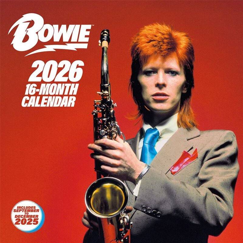 David Bowie Wandkalender - Wandkalender 2026 - multicolor  - Lizenziertes Merchandise! von David Bowie