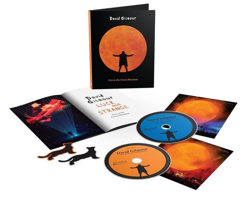 David Gilmour Luck and strange - Live@ Circus Maximus Blu-Ray multicolor von David Gilmour