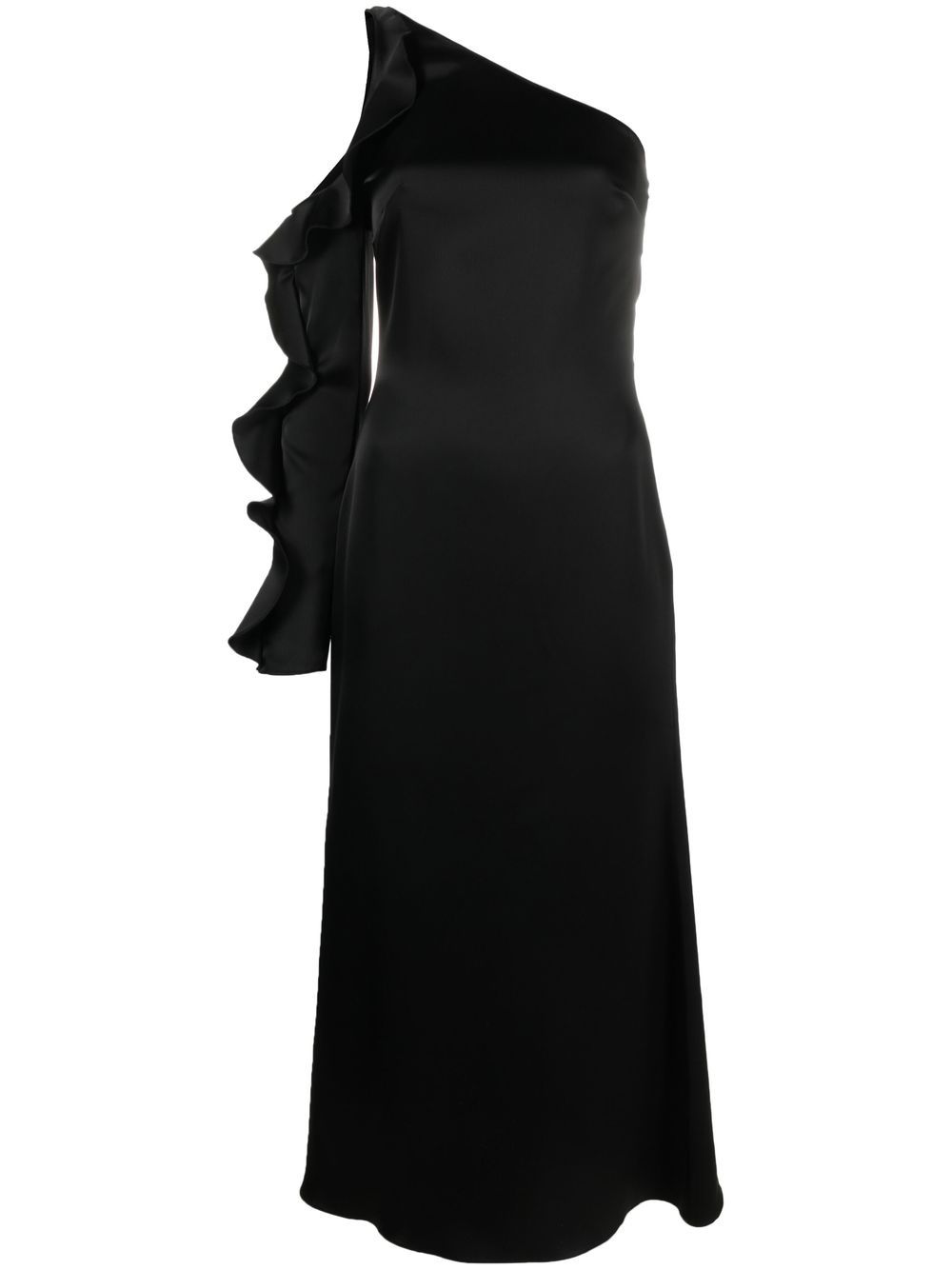 David Koma Asymmetrisches Kleid - Schwarz von David Koma