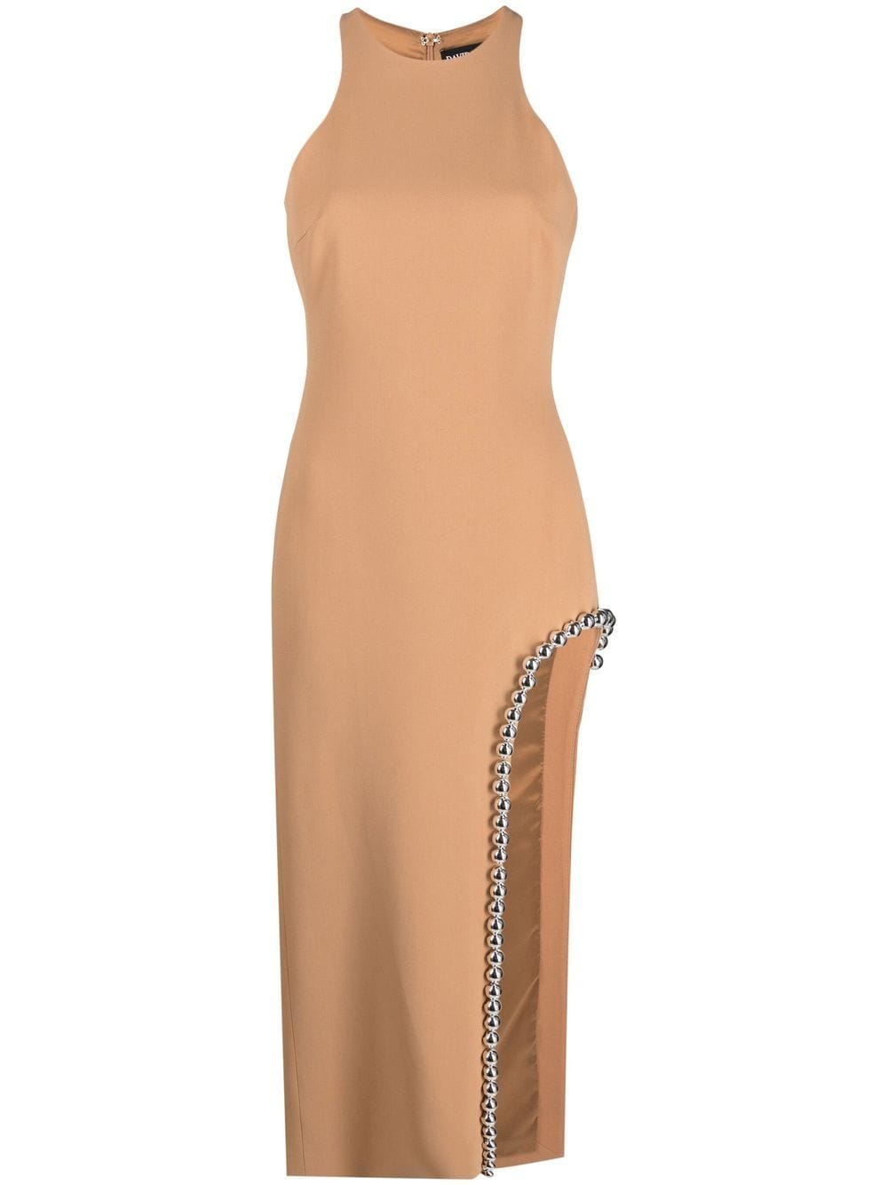 David Koma Verziertes Maxikleid - Nude von David Koma