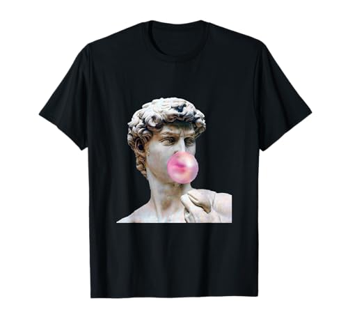 David Michelangelo mit Kaugummi Statue Kunst Mann Frau Kind T-Shirt von David Michelangelo Pullover Hoodie Sweatshirtt