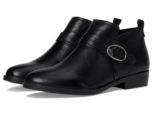 David Tate Maverick Damen-Stiefeletten mit Schnalle, Leder, Schwarz, 38 EU von David Tate