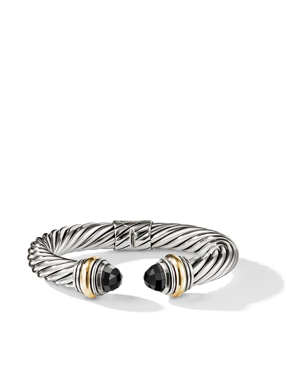 David Yurman 14kt Cable Classics Color Gelbgold- und Sterlingsilber-Armband von David Yurman