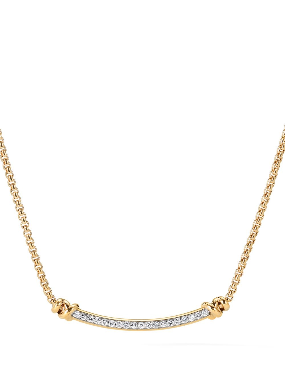 David Yurman 18kt Gelbgoldhalskette von David Yurman