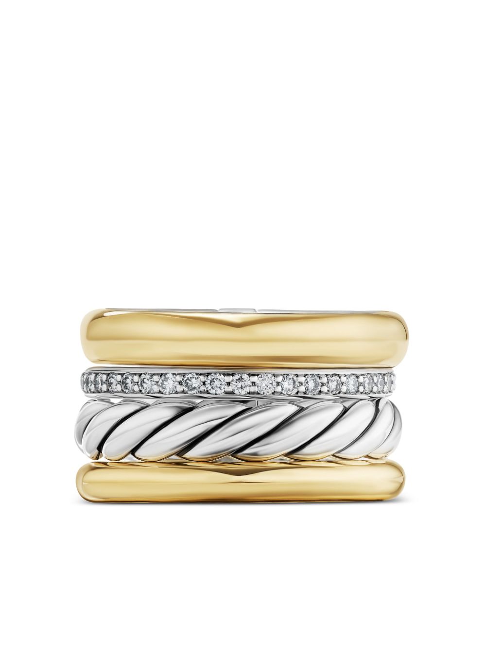 David Yurman 18kt Gelbgoldring von David Yurman