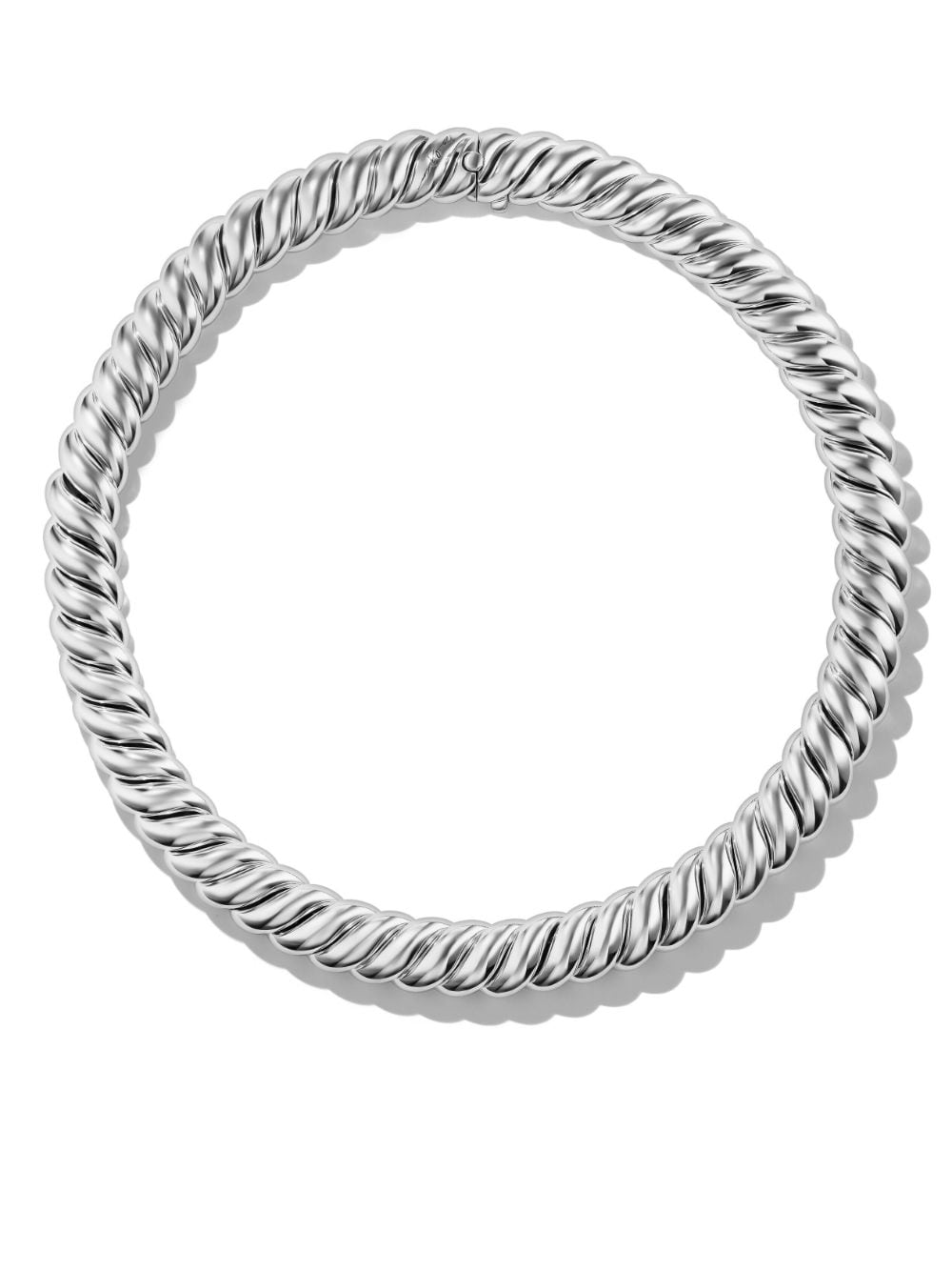 David Yurman Cable Sterlingsilberring mit Diamanten von David Yurman